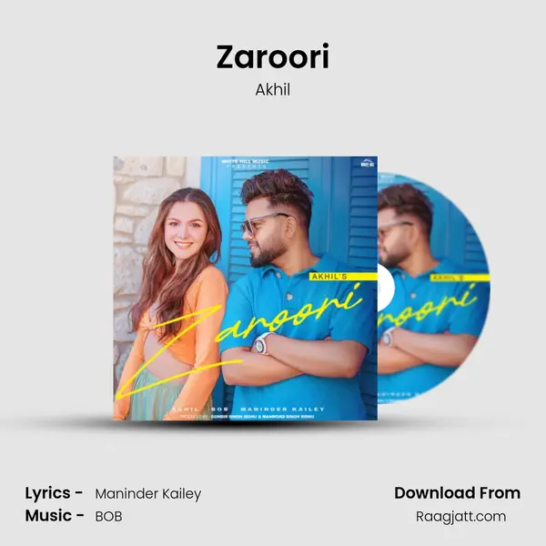 Zaroori - Akhil album cover 