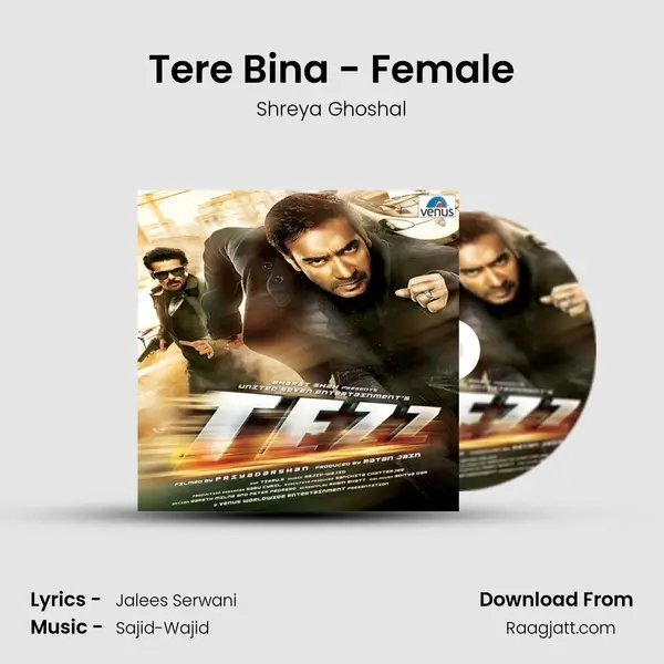 Tere Bina - Female - Shreya Ghoshal album cover 