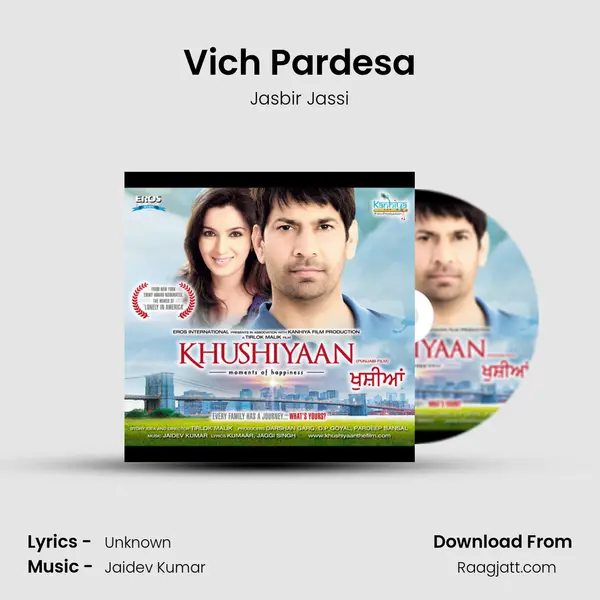 Vich Pardesa - Jasbir Jassi album cover 