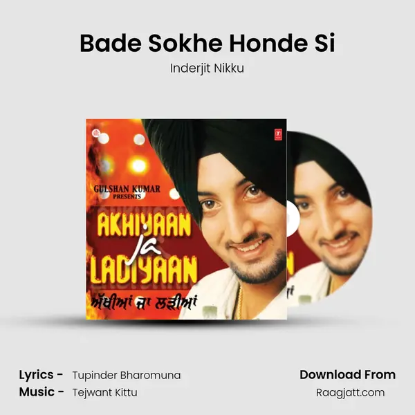 Bade Sokhe Honde Si - Inderjit Nikku album cover 