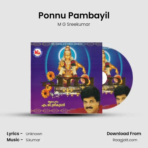 Ponnu Pambayil - M G Sreekumar album cover 