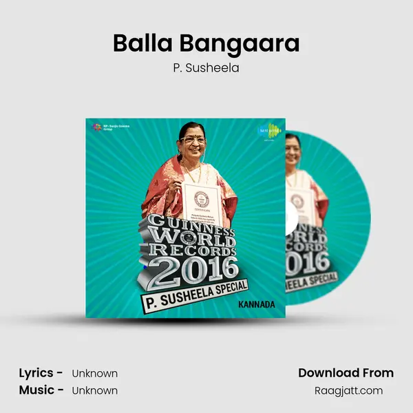 Balla Bangaara - P. Susheela album cover 