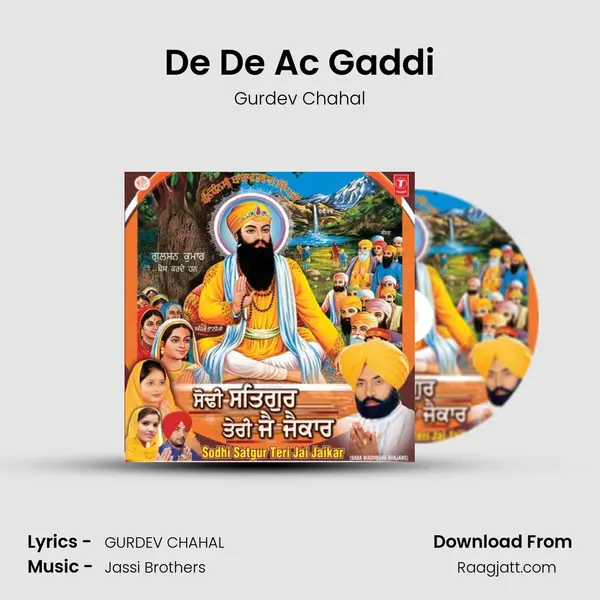 De De Ac Gaddi - Gurdev Chahal album cover 