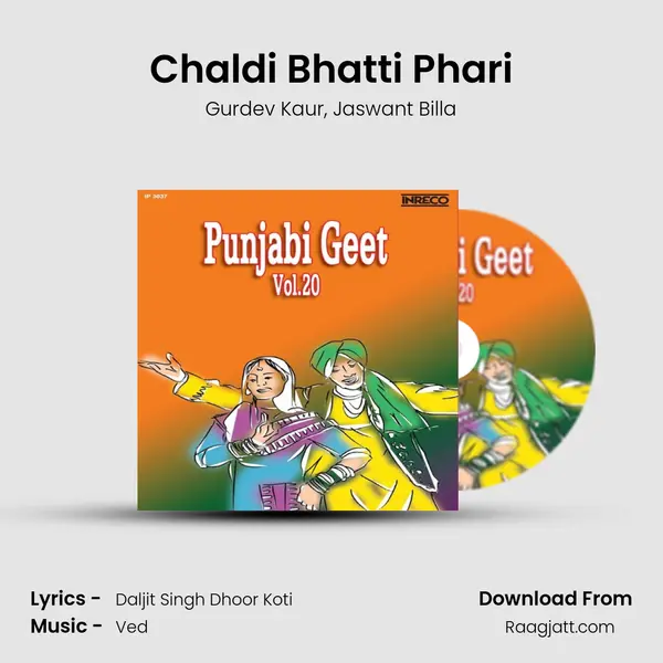 Chaldi Bhatti Phari - Gurdev Kaur album cover 