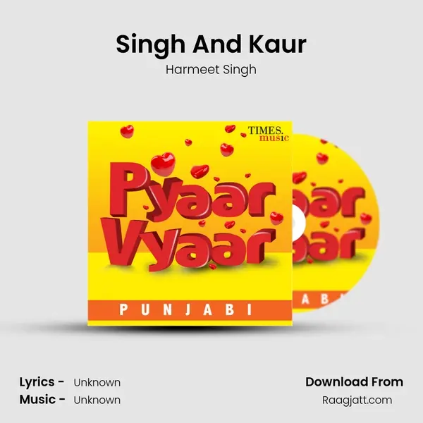 Singh And Kaur - Harmeet Singh album cover 