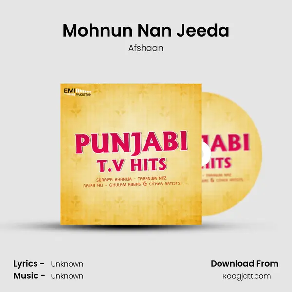 Mohnun Nan Jeeda - Afshaan album cover 