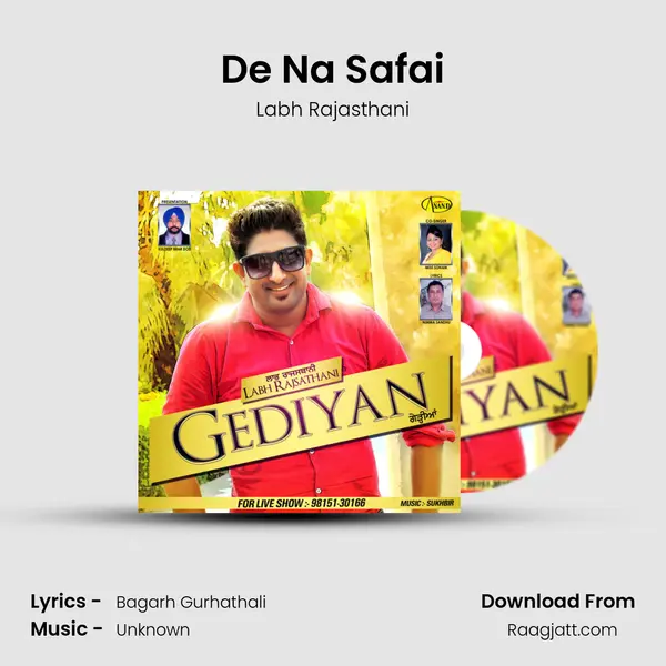 De Na Safai - Labh Rajasthani album cover 