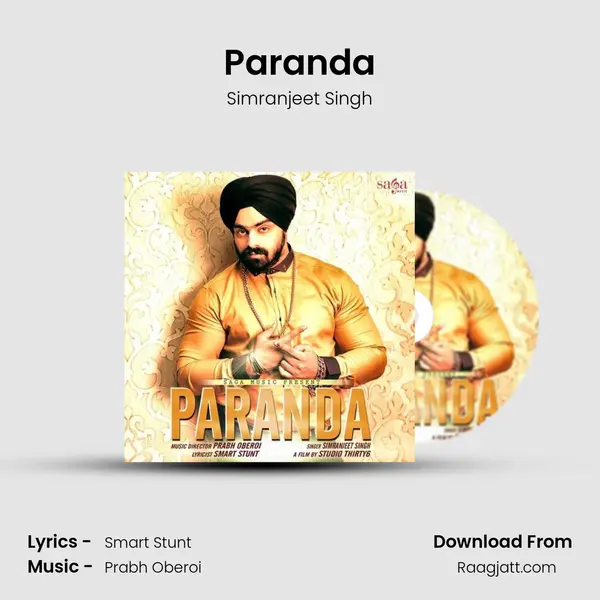 Paranda - Simranjeet Singh album cover 