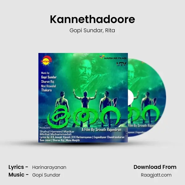 Kannethadoore - Gopi Sundar album cover 