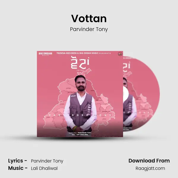 Vottan - Parvinder Tony album cover 