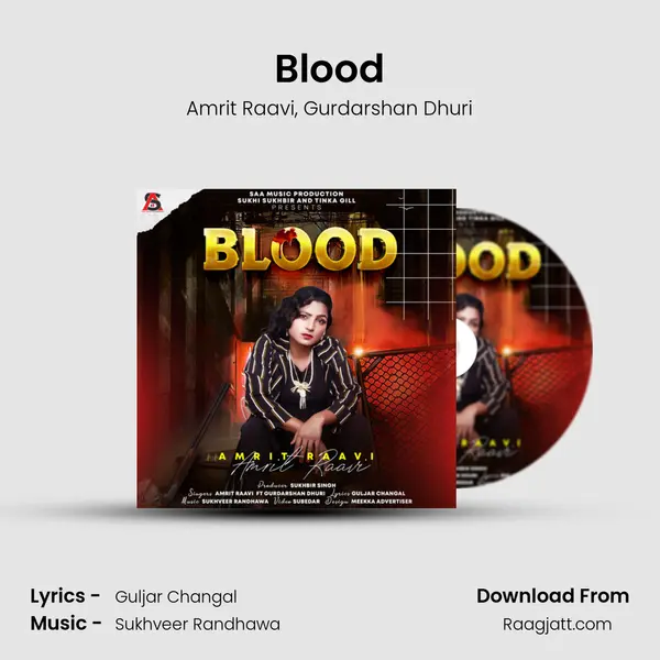 Blood - Amrit Raavi album cover 