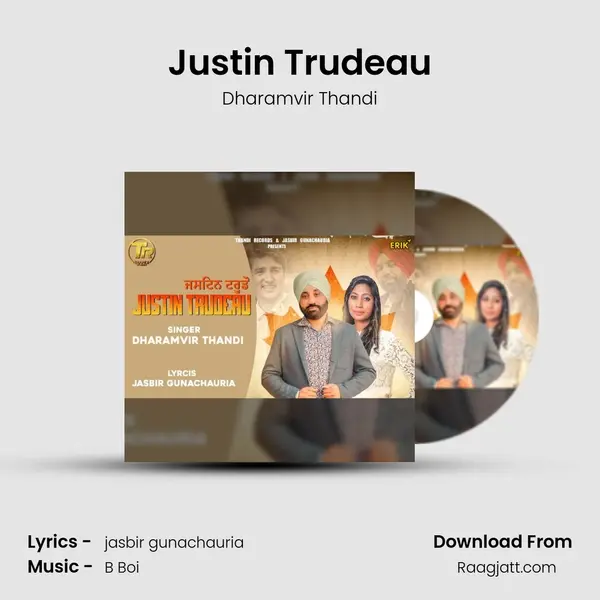 Justin Trudeau - Dharamvir Thandi album cover 