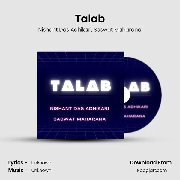 Talab - Nishant Das Adhikari album cover 