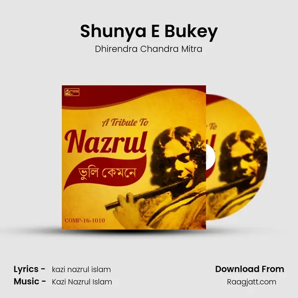 Shunya E Bukey - Dhirendra Chandra Mitra album cover 