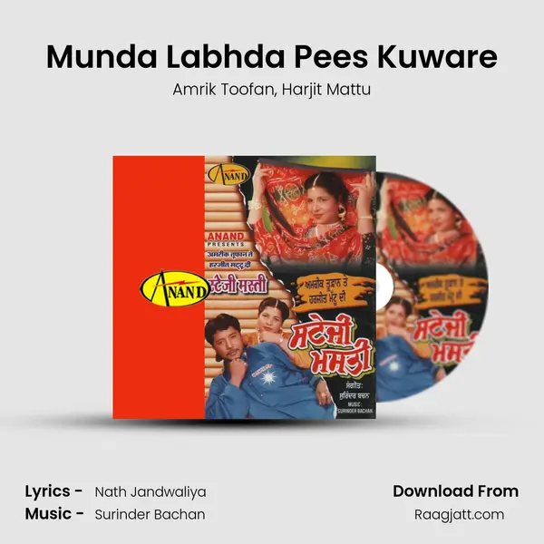 Munda Labhda Pees Kuware - Amrik Toofan album cover 