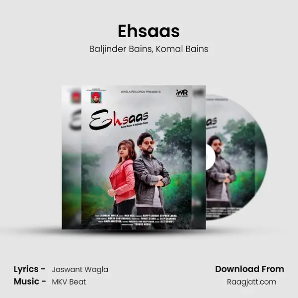 Ehsaas - Baljinder Bains album cover 