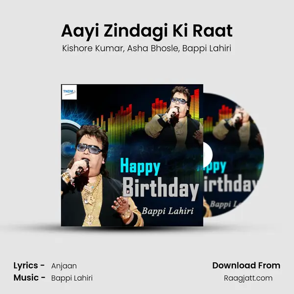 Aayi Zindagi Ki Raat - Kishore Kumar album cover 