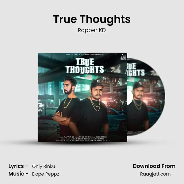 True Thoughts - Rapper KD album cover 