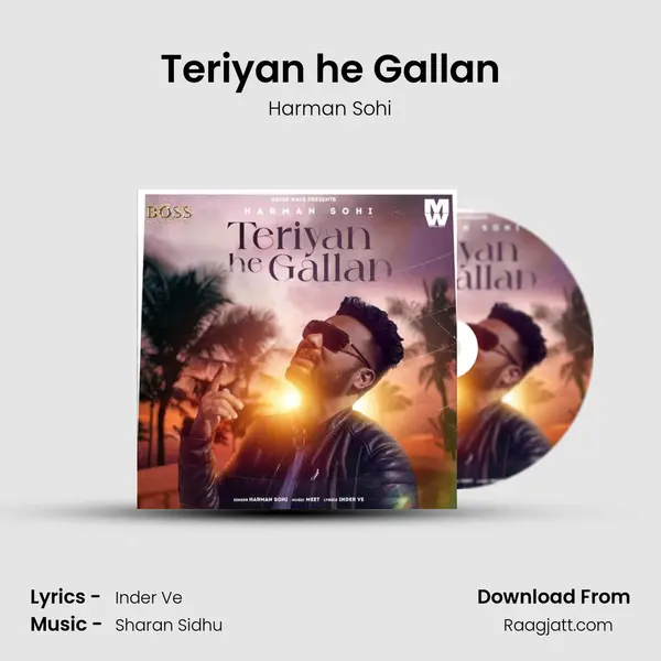 Teriyan he Gallan - Harman Sohi album cover 