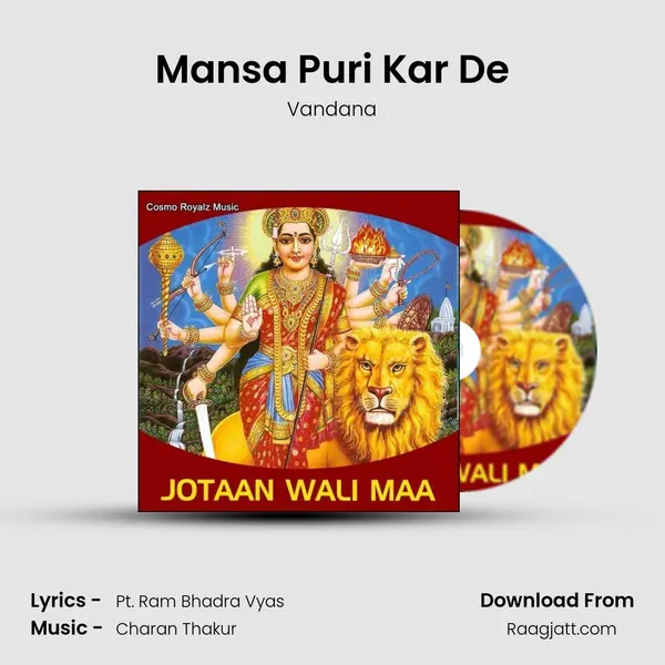 Mansa Puri Kar De - Vandana album cover 