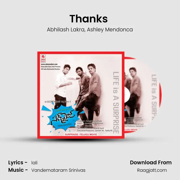 Thanks (Full Length Audio Cinema) - Abhilash Lakra album cover 