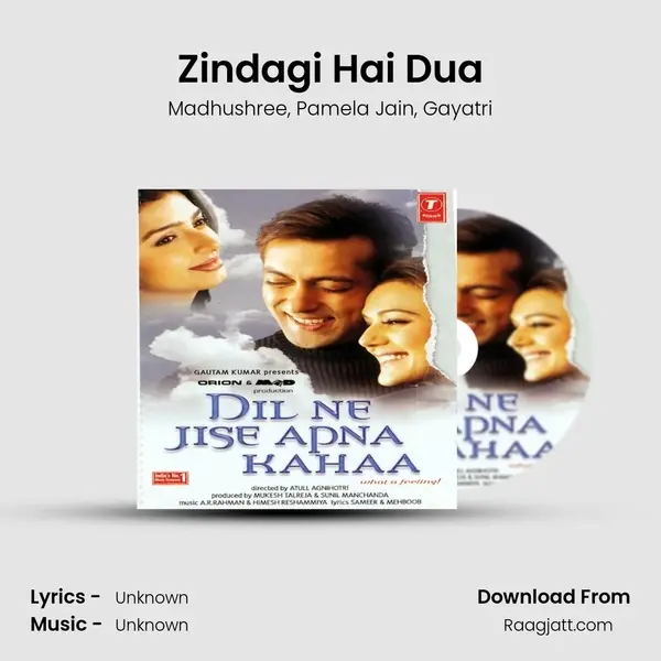 Zindagi Hai Dua - Madhushree album cover 