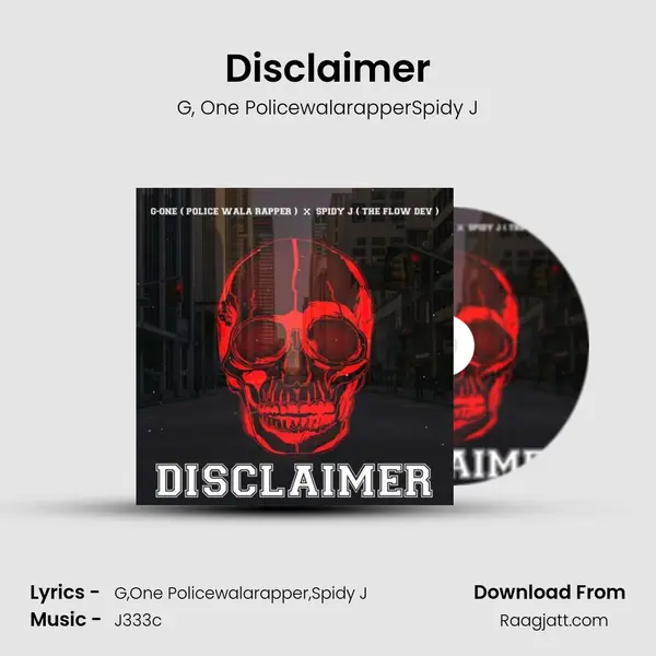 Disclaimer - G album cover 