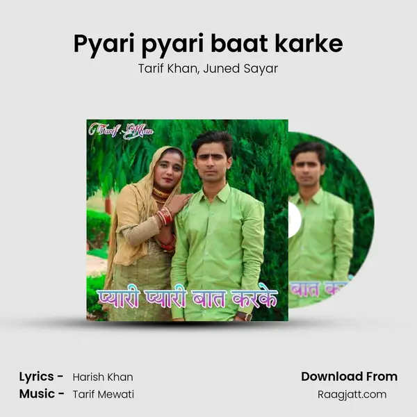 Pyari pyari baat karke - Tarif Khan album cover 