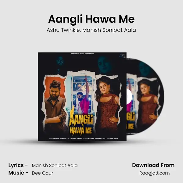 Aangli Hawa Me - Ashu Twinkle album cover 