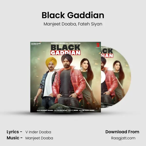 Black Gaddian - Manjeet Doaba album cover 