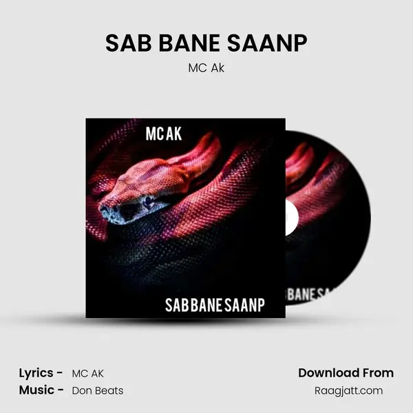 SAB BANE SAANP - MC Ak album cover 