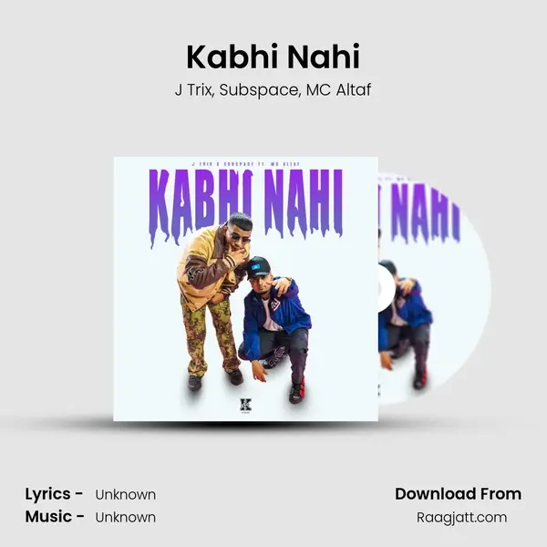 Kabhi Nahi - J Trix album cover 