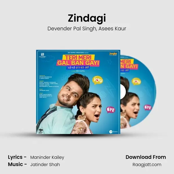 Zindagi - Devender Pal Singh album cover 