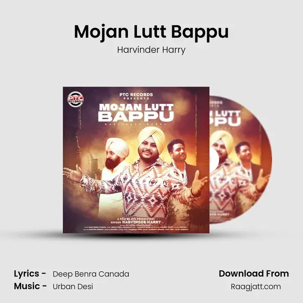 Mojan Lutt Bappu - Harvinder Harry album cover 