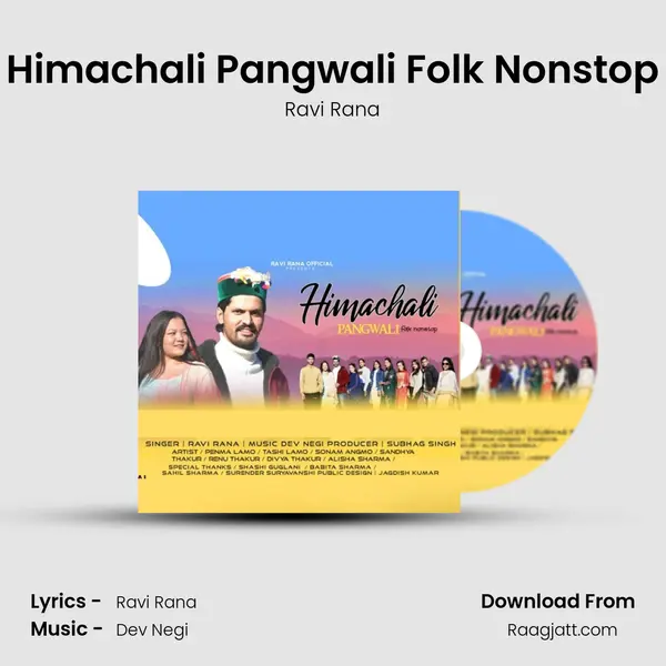 Himachali Pangwali Folk Nonstop - Ravi Rana album cover 