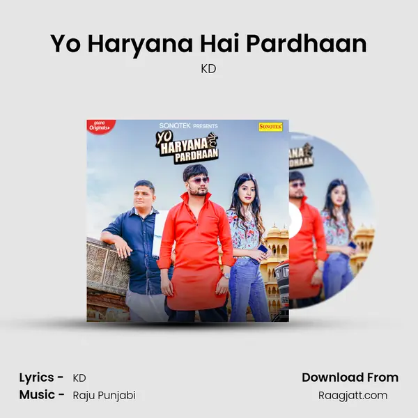 Yo Haryana Hai Pardhaan - KD album cover 