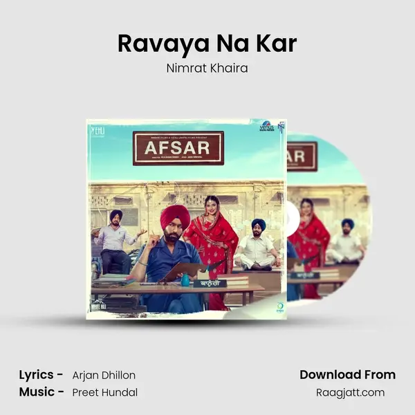 Ravaya Na Kar - Nimrat Khaira album cover 