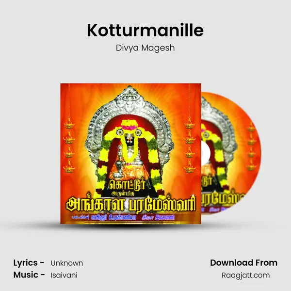 Kotturmanille - Divya Magesh album cover 