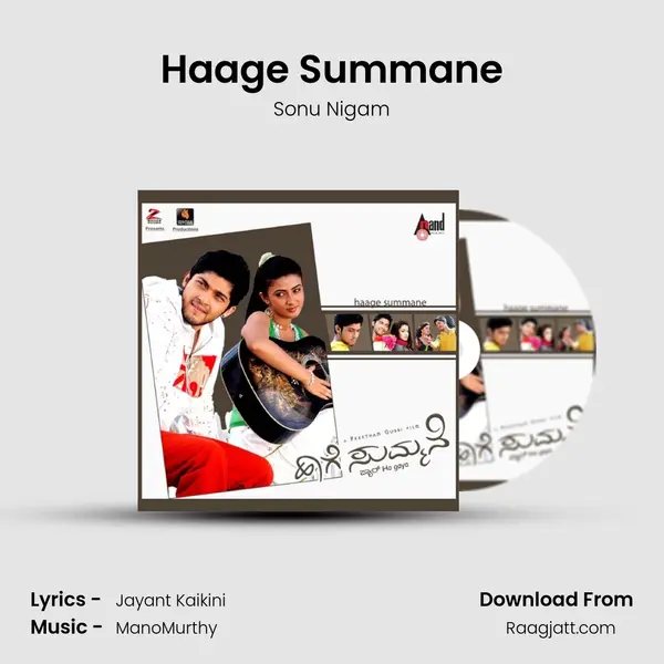 Haage Summane - Sonu Nigam album cover 