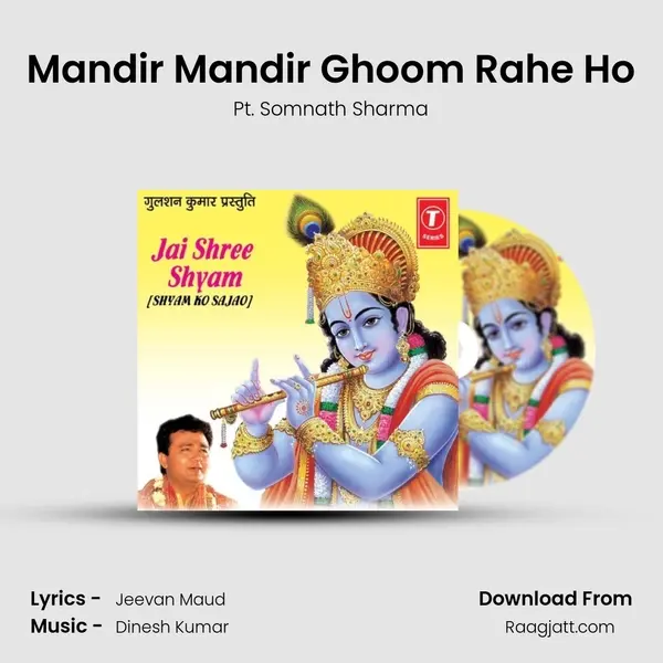 Mandir Mandir Ghoom Rahe Ho - Pt. Somnath Sharma album cover 