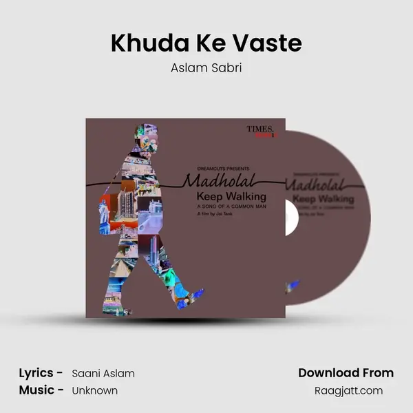 Khuda Ke Vaste - Aslam Sabri album cover 