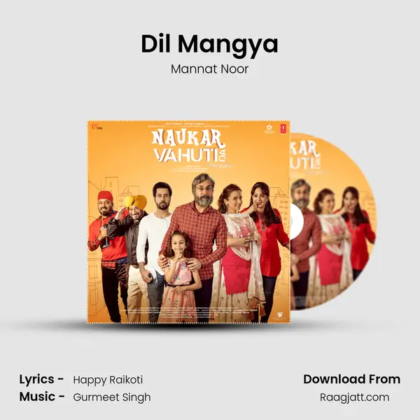 Dil Mangya - Mannat Noor album cover 