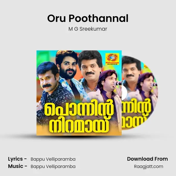 Oru Poothannal - M G Sreekumar album cover 