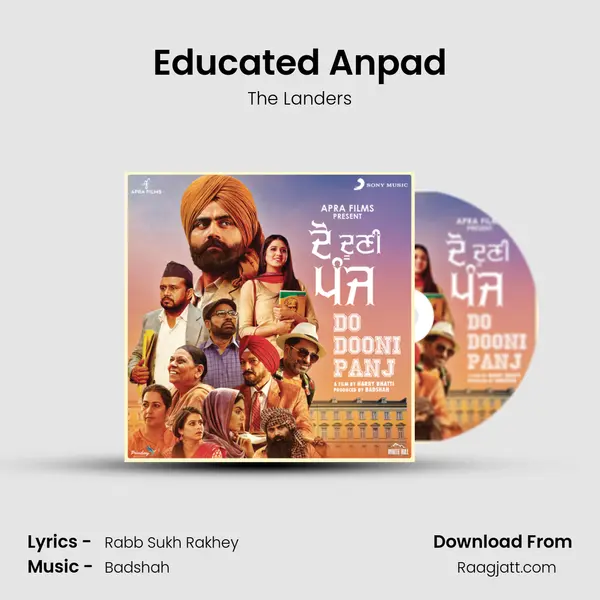 Educated Anpad - The Landers album cover 