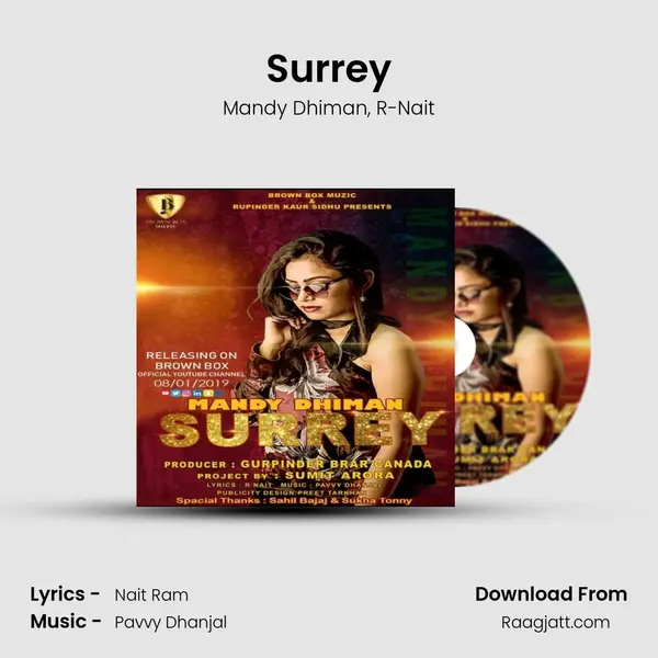 Surrey - Mandy Dhiman album cover 