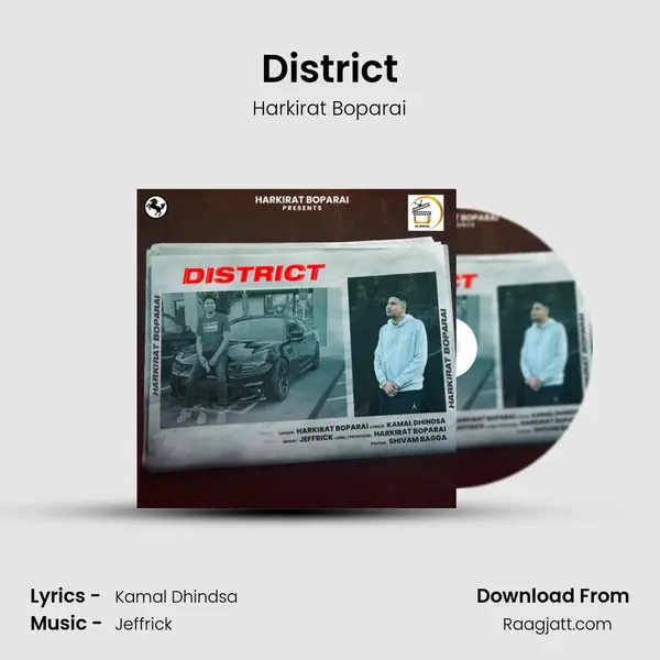 District - Harkirat Boparai album cover 