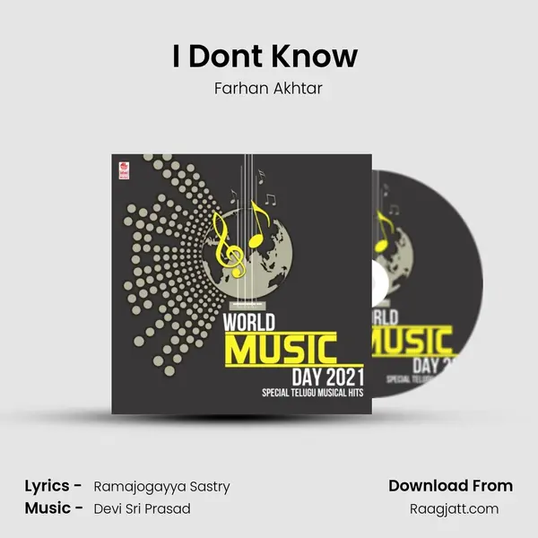 I Dont Know (From Bharat Ane Nenu) mp3 song