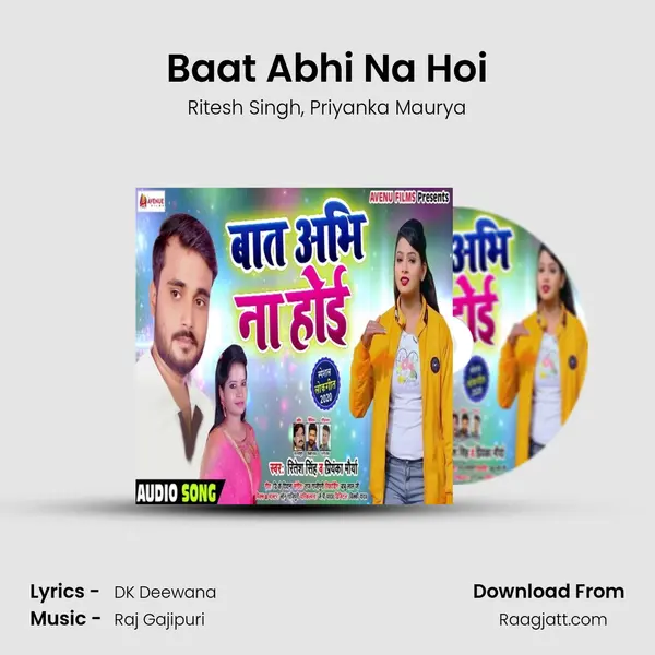 Baat Abhi Na Hoi - Ritesh Singh album cover 