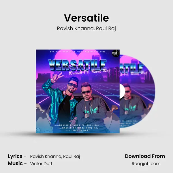 Versatile - Ravish Khanna album cover 