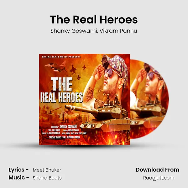 The Real Heroes - Shanky Goswami album cover 